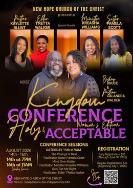 Kingdom Conference flyer