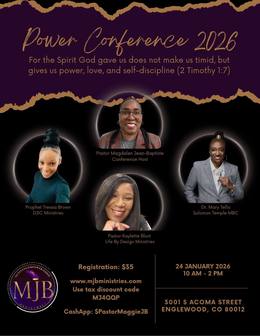 Power Conference 2026 flyer